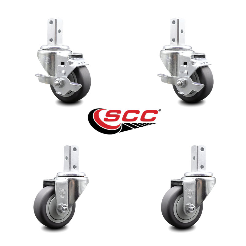 Thermoplastic Rubber Casters