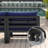 Glenita 8 - Person Outdoor Patio Aluminum Sectional Set with Firepit Table Chaise and Cushions-382922878