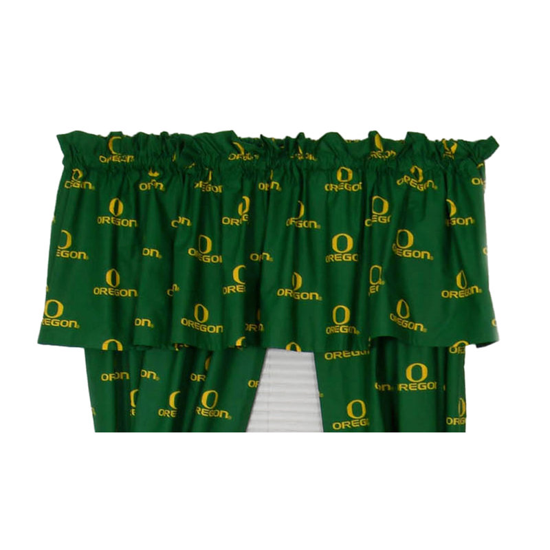NCAA Tailored Window Valance
