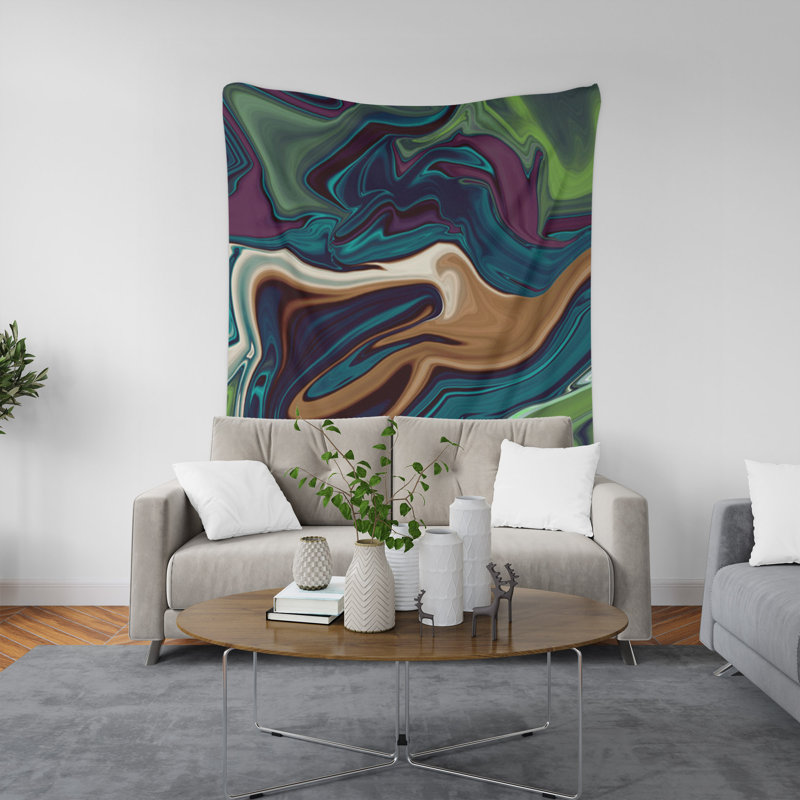 Tapisserie murale, H 88 po x l 104 po
