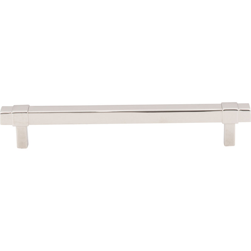 Zane Bar Pull, 8 13/16", Polished Nickel