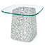 Stitch Premium Materials Pedestal Coffee Table-648345004