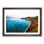 Coastline of New Zealand - Picture Frame Graphic Art Print-56708531-56708527