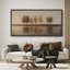 «Golden Autumn Tree Reflection», art mural paysage chaleureux-115165381-115165382