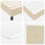 Upholstered Bed Frame with Mattress-667301690-667301693