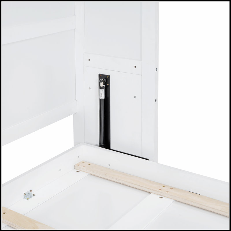 Lit escamotable Murphy avec armoires, conception peu encombrante pour la vie moderne et solutions de rangement améliorées.