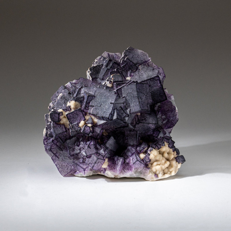 Purple Fluorite from Hunan Province, China