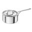 Sensation 2.8 L 18/10 Stainless Steel Round Sauce Pan With Lid-1051541374