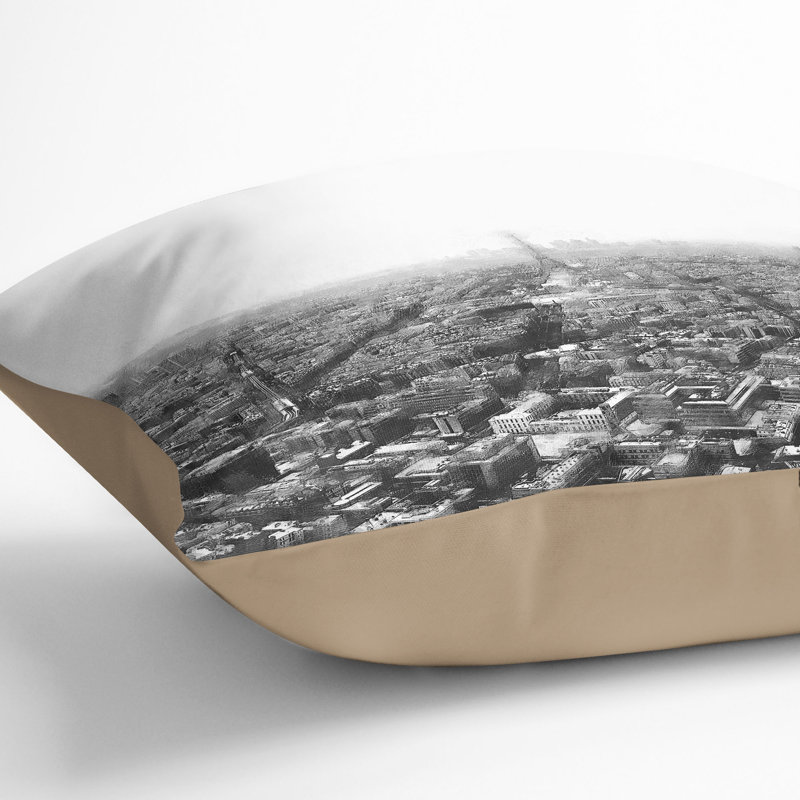 Square Cushion, 55cm H x 55cm W x 20cm D, Stone