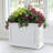 Nantucket Resin Trough Planter with Water Reservoir-64446669