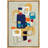 Abstract Vibrant Color Blocks " Mid-Century Modern Colorful Polygon Collage "-99141487-99141488