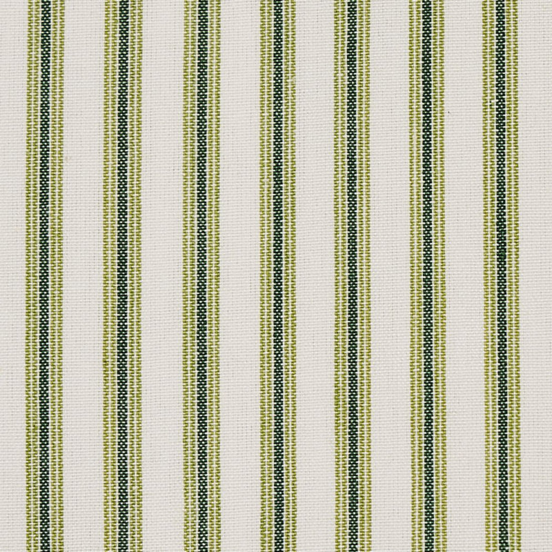 Tissu à rayures Wellfleet, Vert