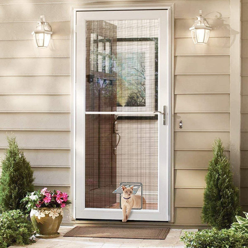 Porte coulissante pour chien et chat, H 11,4 po x l 9,4 po x P 0,5 po
