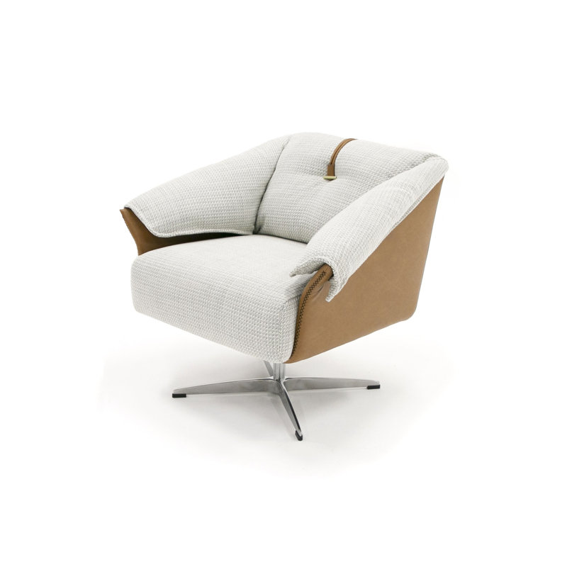 Fauteuil d'appoint rembourré Kamuran
