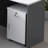 Modern 15.75'' Wide Lockable Mobile File Cabinet