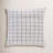 Saratoga Plaid Wool Blend Reversible Throw Pillow-961627111-961627110