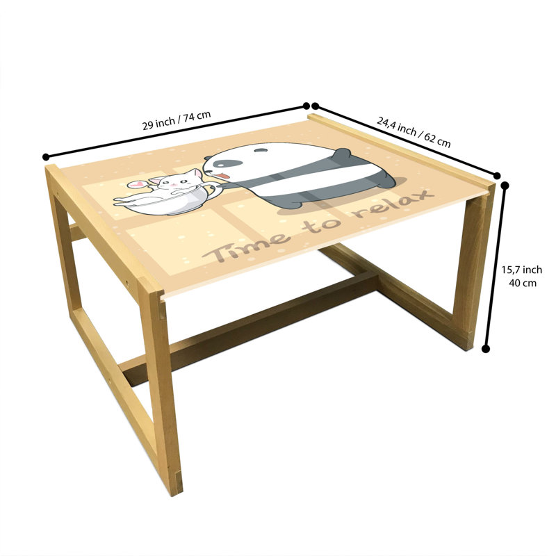Jagna Sled Coffee Table, 62cm H x 74cm W x 40cm D