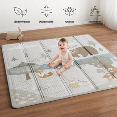 Children's Factory 24'' L 2'' - Thick Folding Nap Mat & Reviews