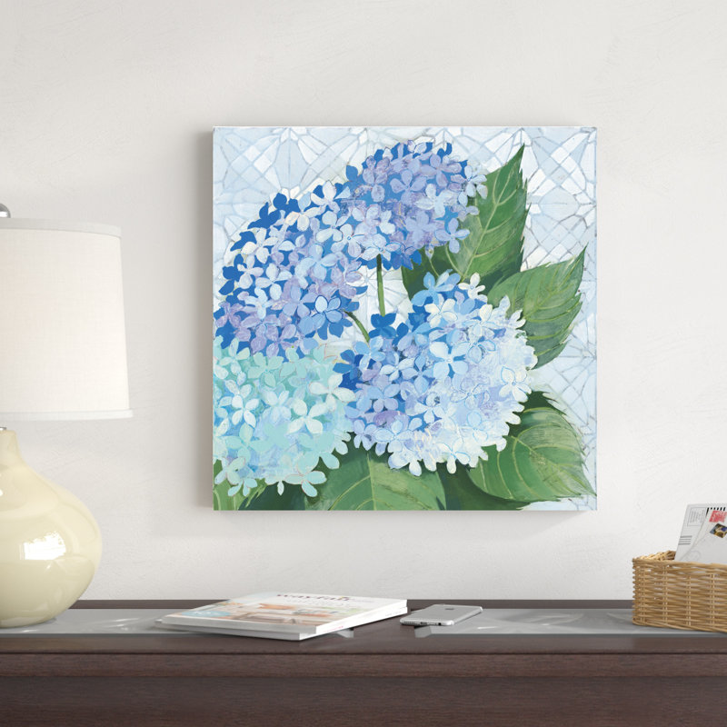 Hortensia décoratif II, H 20 po x l 20 po