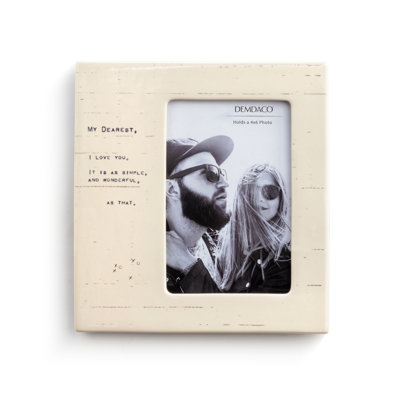 Cream Ceramic Picture Frame
