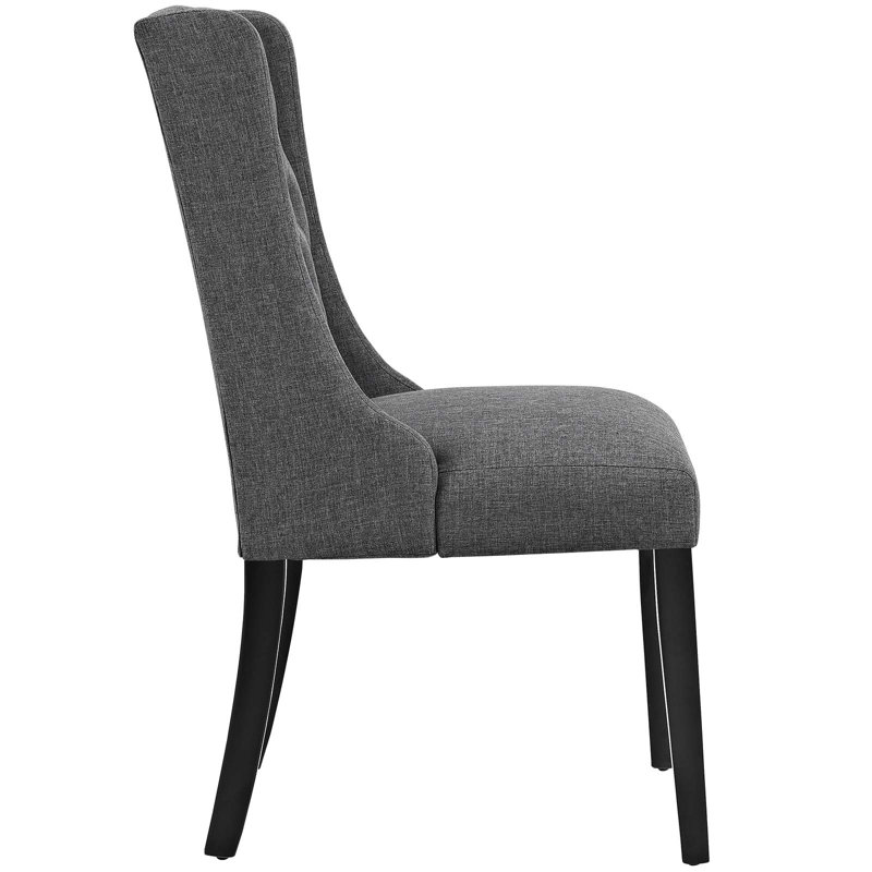 Chaise rembourrée Baronet, Gris, 4
