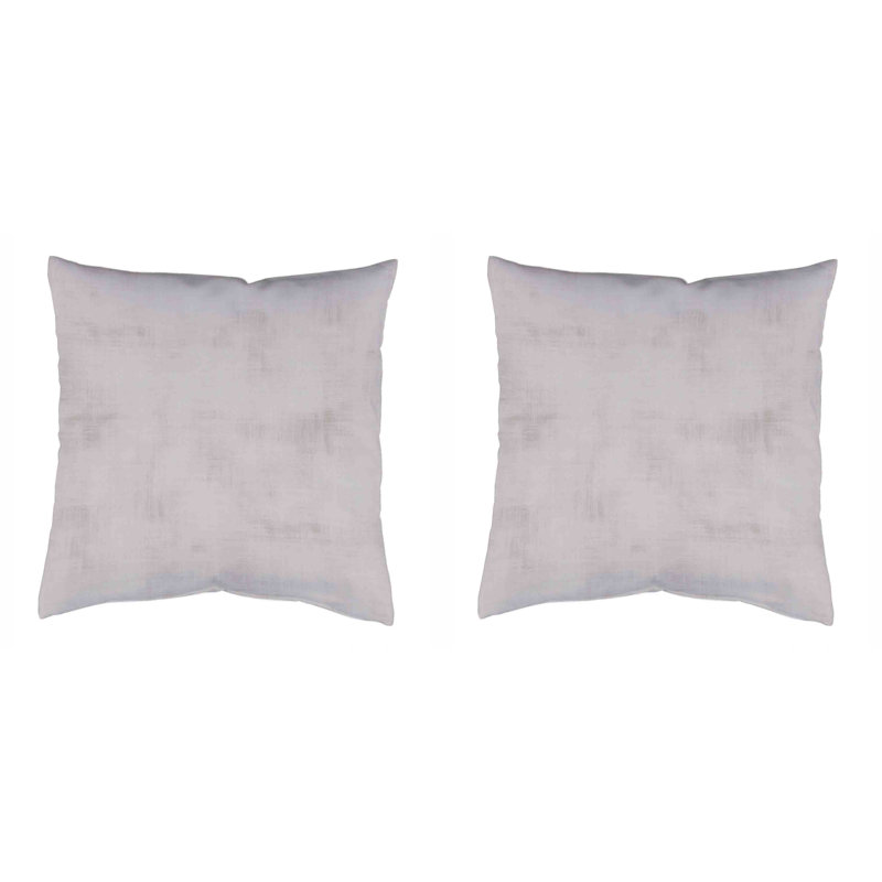Square Cushion Cover, 50 x 50 cm, Taupe, No