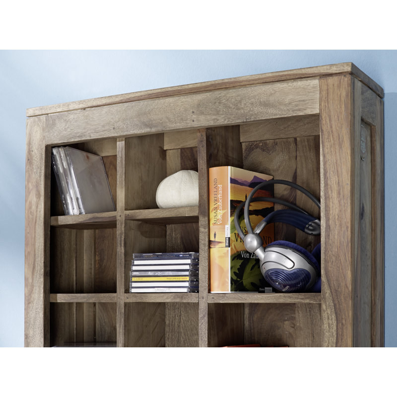 Nature 110cm H x 65cm W Solid Wood Standard Bookcase