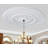 Blanco Grand Ceiling Medallion 98.5 Inch Diameter