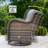 Araneli Premium All-Weather Wicker 2 - Person Patio Conversation Sets with Cushions-503530335
