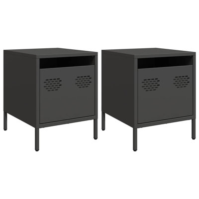 Astraea 35cm W Cold-rolled Steel Bedside Table