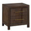 Ensemble de chambre à coucher de style moderne avec rangement pour grand lit 5 pièces en bois, tête de lit à DEL, haut-parleurs Bluetooth et ports USB - noyer-1836571738-1836571737