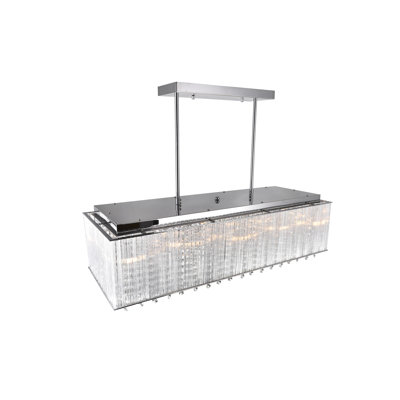 Bayport 10 - Light Chrome Kitchen Island Pendant