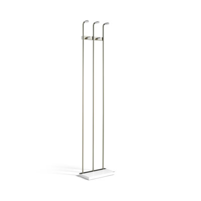 Meacham Iron Freestanding 5 - Hook Coat Rack