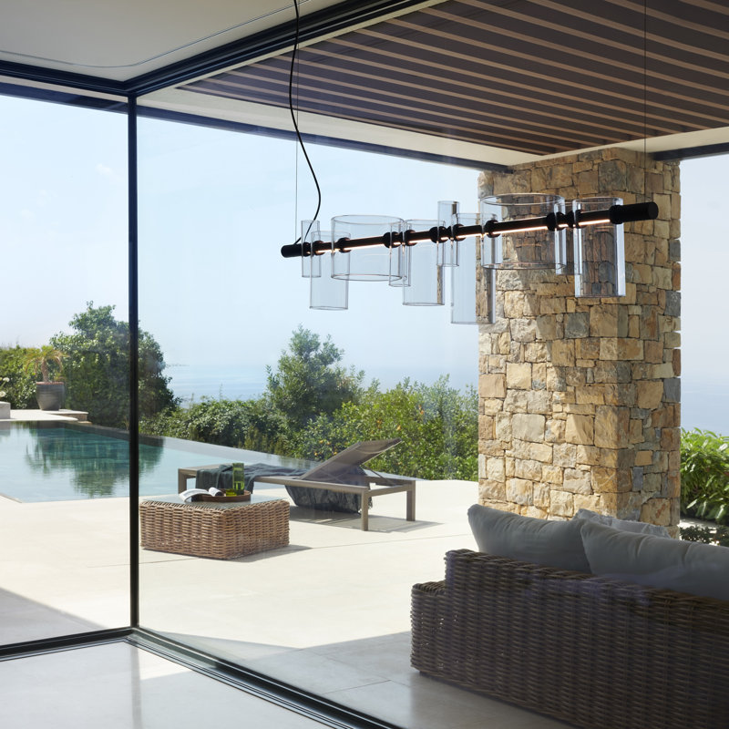 Dancing 2 - Light LED Pendant, Transparent, Clear