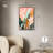 Peach and Palm Canvas Natures Art Prints by -1463946401-1463946457