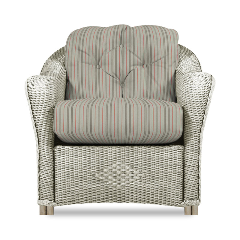 Reflections Outdoor Lounge Chair, Canvas Natural Sunbrella® Canvas, Linen