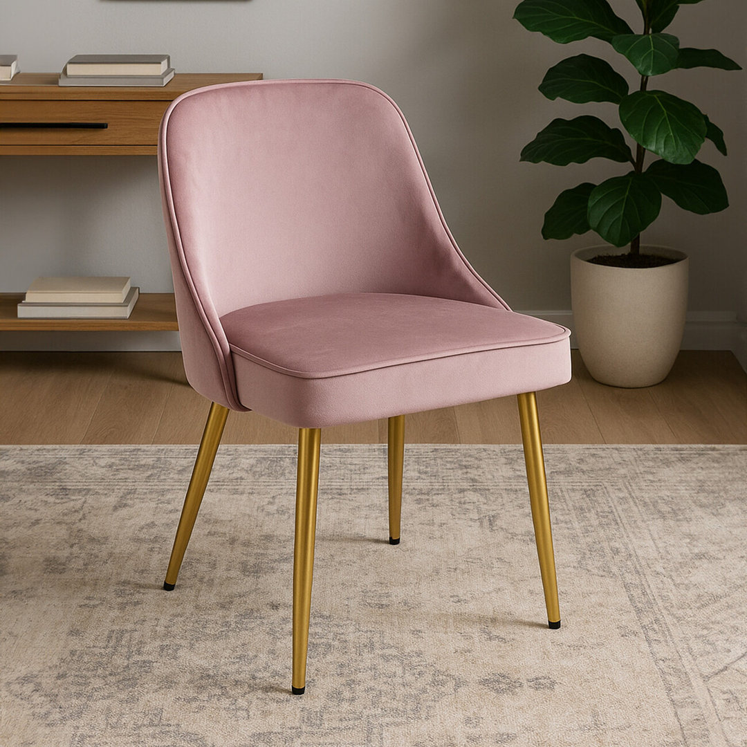 Nelsonville 47cm H Polyester Blend Upholstered Side Chair