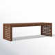 Fleur 59'' Eucalyptus Outdoor Bench