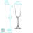 Argon Tableware - Tromba Champagne Flutes - 190ml-55599089