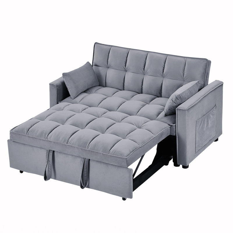 Canapé-lit convertible Modern, Gris foncé