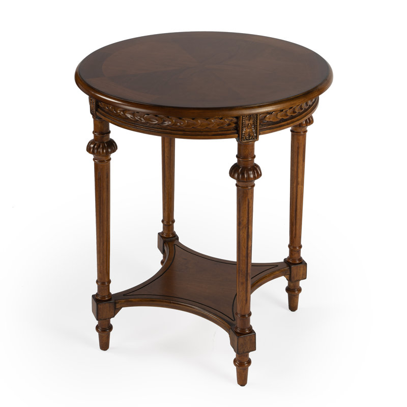 Maubray End Table with Storage, Amber