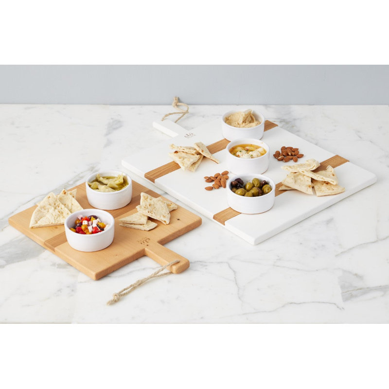 Square Pine Charcuterie Board, Small