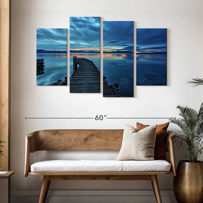 Jetée Alvord Lake Tahoe, H 32 po x l 52 po