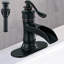 Mélangeur de meuble-lavabo de salle de bain en bronze huilé
