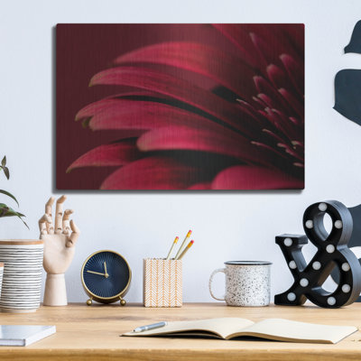 «Petals Of A Red Gerbera» par Tom Quartermaine