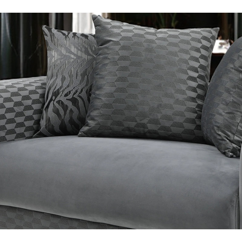 Causeuse Bedale, Gris foncé