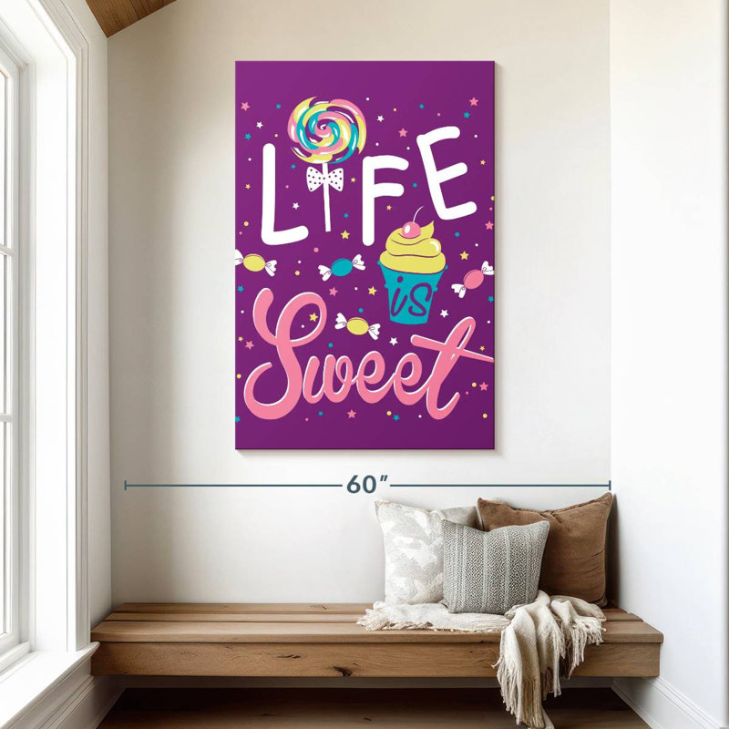 Tergel Life Is Sweet, H 48 po x l 32 po
