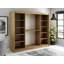 Weil 3 Door Manufactured Wood Wardrobe