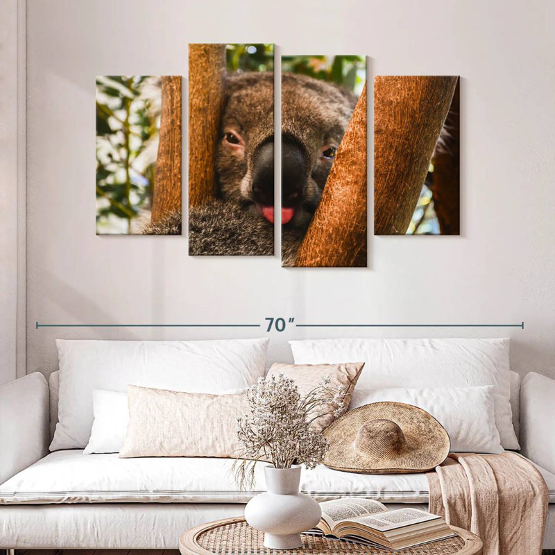 Brampt Funny Koala, 32" H x 52" W