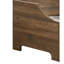 Lit pour animaux 36 po Comfy, brun, housse de coussin amovible, style moderne, lit d'une capacité de 22 lb avec coussin, finition brune, confortable
